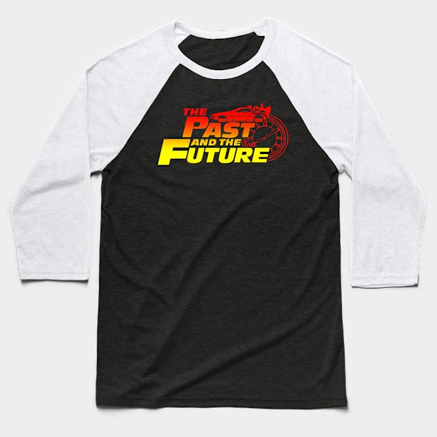 The Past and the Future merch Baseball T-Shirt by Fidelmadika_shop